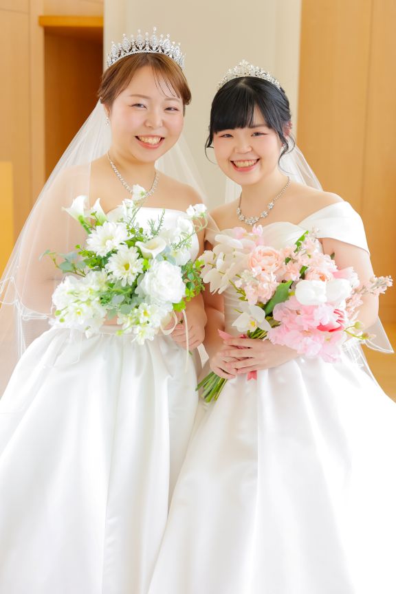 双子でのソロフォトウェディング👼💖